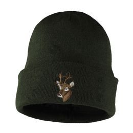 Pletená čiapka pre poľovníkov a rybárov