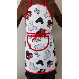 DETSKÁ BAVLNENÁ ZÁSTERA S MOTÍVOM - ZÁSTERY S NÁPRSENKOU - PRACOVNÉ ODEVY