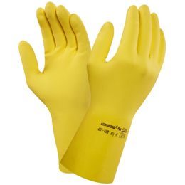 LATEXHANDSCHUHE ANSELL ECONOHANDS PLUS - GUMMIHANDSCHUHE - ARBEITS KLEIDUNG