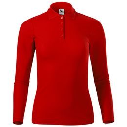 DAMEN LANGARM POLO-SHIRT PIQUE POLO LS - LANGARM POLO-SHIRTS - KLEIDUNG