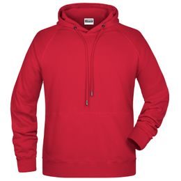 HERREN HOODIE AUS BIO-BAUMWOLLE 8024 - SWEATSHIRTS OHNE REISSVERSCHLUSS - KLEIDUNG