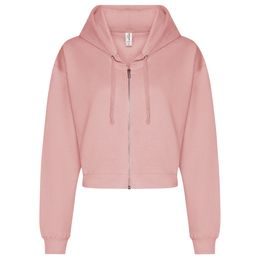 DAMEN CROP TOP SWEATSHIRT ZOODIE - SWEATSHIRTS MIT REISSVERSCHLUSS - KLEIDUNG