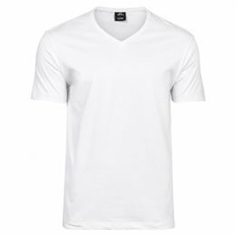 TRICOU SOF TEE CU MÂNECĂ SCURTĂ ȘI DECOLTEU ÎN V - TRICOURI CU MÂNECĂ SCURTĂ - ÎMBRĂCĂMINTE