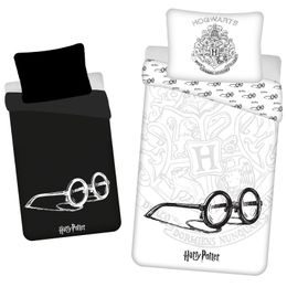 LENJERIE DE PAT LUMINOASĂ HARRY POTTER - LENJERIE DE PAT CU IMPRIMEU - GOSPODĂRIE