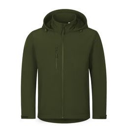 PÁNSKA SOFTSHELLOVÁ BUNDA TRAIL - ŠPORTOVÉ SOFTSHELLOVÉ BUNDY - ŠPORTOVÉ OBLEČENIE