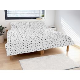 BAVLNĚNÉ POVLEČENÍ SRDÍČKA - BAVLNĚNÁ POVLEČENÍ - DOMÁCNOST