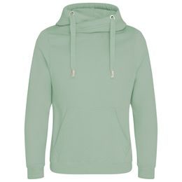 MIKINA S PREKRÍŽENÝM GOLIEROM - MIKINY CEZ HLAVU - OBLEČENIE