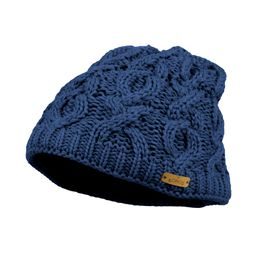 WINTERMÜTZE FÜR FRAUEN MIT STRICKMUSTER - STRICKMÜTZEN - CAPS UND MÜTZEN