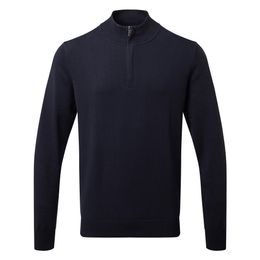DER HERRENPULLOVER MIT 1/4-REISSVERSCHLUSS - PULLOVER - KLEIDUNG