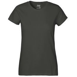 TRICOU CLASSIC PENTRU FEMEI DIN BUMBAC ORGANIC FAIRTRADE - TRICOURI CU MÂNECĂ SCURTĂ - ÎMBRĂCĂMINTE