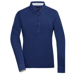 TRICOU POLO PENTRU FEMEI CU MÂNECĂ LUNGĂ JN713 - BLUZE POLO CU MÂNECĂ LUNGĂ - ÎMBRĂCĂMINTE