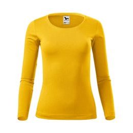 DÁMSKE TRIČKO S DLHÝM RUKÁVOM FIT-T LONG SLEEVE - TRIČKÁ S DLHÝM RUKÁVOM - OBLEČENIE