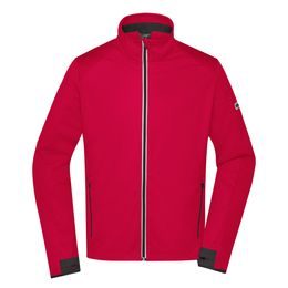 PÁNSKÁ SPORTOVNÍ SOFTSHELLOVÁ BUNDA JN1126 - SOFTSHELLOVÉ BUNDY - OBLEČENÍ