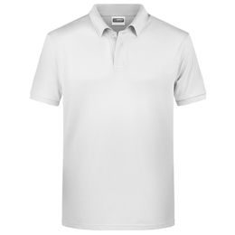 HERREN POLOSHIRT AUS BIO-BAUMWOLLE 8010 - KURZARM POLO-SHIRTS - KLEIDUNG