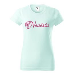 TRIČKO NEVĚSTA PŘÍPITEK - SVATBA - OBLEČENÍ