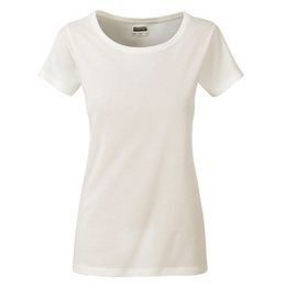 KLASSISCHES DAMEN-T-SHIRT AUS BIO-BAUMWOLLE 8007 - T-SHIRTS AUS BIO-BAUMWOLLE - KLEIDUNG