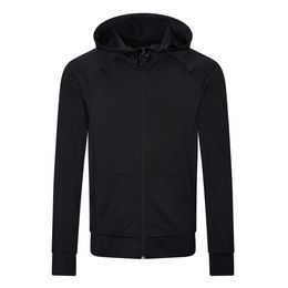 HERREN SPORT SWEATSHIRT MIT MELIERTEN ÄRMELN - SPORT SWEATSHIRTS MIT REISSVERSCHLUSS - SPORT KLEIDUNG