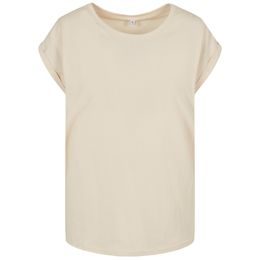 DAMEN T-SHIRT MIT UMGESCHLAGENEN ÄRMELN - KURZARM-T-SHIRTS - KLEIDUNG