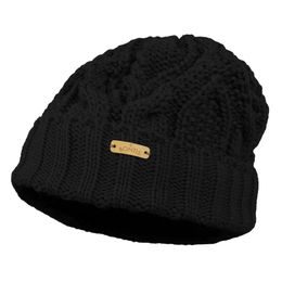 CĂCIULĂ DE IARNĂ PENTRU FEMEI CU BORURI ÎNTOARSE - CĂCIULI TRICOTATE - ACCESORII