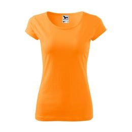 DAMEN T-SHIRT PURE - KURZARM-T-SHIRTS - KLEIDUNG