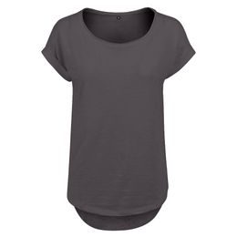 DAMEN T-SHIRT MIT LÄNGEREM RÜCKENTEIL - KURZARM-T-SHIRTS - KLEIDUNG