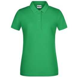 DAMEN POLOSHIRT AUS BIO-BAUMWOLLE 8009 - KURZARM POLO-SHIRTS - KLEIDUNG