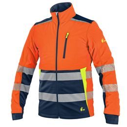 PÁNSKA REFLEXNÁ SOFTSHELLOVÁ BUNDA CXS BENSON - REFLEXNÉ BUNDY - PRACOVNÉ ODEVY