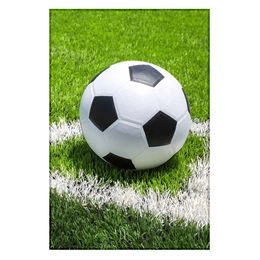 FLEECOVÁ DEKA S MOTIVEM FOTBAL - DEKY - DOMÁCNOST