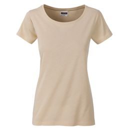 TRICOU CLASIC DE DAMĂ DIN BUMBAC ORGANIC 8007 - TRICOURI DIN BUMBAC ORGANIC - ÎMBRĂCĂMINTE