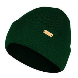 DOPPEL-STRICKMÜTZE FÜR HERREN MIT UMSCHLAGBUND - STRICKMÜTZEN - CAPS UND MÜTZEN