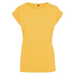 DAMEN T-SHIRT MIT UMGESCHLAGENEN ÄRMELN - KURZARM-T-SHIRTS - KLEIDUNG