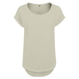 DAMEN T-SHIRT MIT LÄNGEREM RÜCKENTEIL - KURZARM-T-SHIRTS - KLEIDUNG