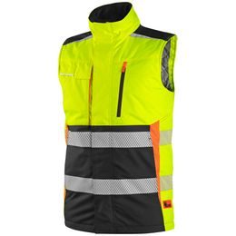 VESTĂ DE LUCRU REFLECTORIZANTĂ ÎMBLĂNITĂ CXS BENSON - CĂPTUȘITE - HAINE DE LUCRU