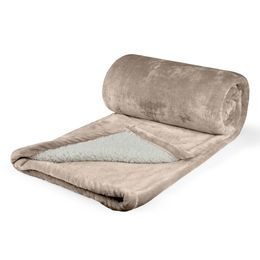 MIKROFLANELOVÁ DEKA S BARANČEKOM - DEKY - DOMÁCNOSŤ