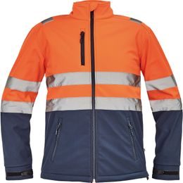 FÉRFI FÉNYVISSZAVERŐ SOFTSHELL DZSEKI GRANADA - FÉNYVISSZAVERŐ DZSEKIK - MUNKARUHÁZAT