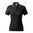 DAMEN POLO-SHIRT FOCUS - SCHWARZ - KURZARM POLO-SHIRTS - KLEIDUNG