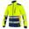 GEACĂ SOFTSHELL REFLECTORIZANTĂ PENTRU BĂRBAȚI CXS BENSON - GALBENĂ / ALBASTRĂ - GECI REFLECTORIZANTE - HAINE DE LUCRU