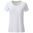 DAMEN FUNKTIONS-T-SHIRT JN495 - WEISS / LEUCHTEND GRÜN - SPORT T-SHIRTS MIT KURZEN ÄRMELN - SPORT KLEIDUNG