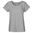 DAMEN T-SHIRT LOOSE FIT AUS BIO-FAIRTRADE-BAUMWOLLE - SPORT GRAU - KURZARM-T-SHIRTS - KLEIDUNG