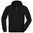 HERREN-HOODIE MIT REISSVERSCHLUSS JN042 - SCHWARZ - SWEATSHIRTS MIT REISSVERSCHLUSS - KLEIDUNG