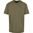 HERREN T-SHIRT HEAVY OVERSIZE TEE - OLIVGRÜN - KURZARM-T-SHIRTS - KLEIDUNG