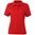 DAMEN SPORT-POLOSHIRT JN701 - ROT / SCHWARZ - SPORT T-SHIRTS MIT KURZEN ÄRMELN - SPORT KLEIDUNG