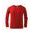 KINDER LANGARM T-SHIRT LONG SLEEVE - ROT - KINDER T-SHIRTS - KINDER KLEIDUNG