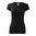 DAMEN T-SHIRT GLANCE - SCHWARZ - KURZARM-T-SHIRTS - KLEIDUNG