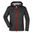 NŐI SOFTSHELL KAPUCNIS KABÁT JN1097 - FEKETE / PIROS - SOFTSHELL DZSEKIK - RUHÁZAT