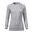 DAMEN SWEATSHIRT MERGER - SILBER MELIERT - SWEATSHIRTS OHNE REISSVERSCHLUSS - KLEIDUNG