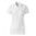 DAMEN POLO-SHIRT JOY PIQUE - WEISS - KURZARM POLO-SHIRTS - KLEIDUNG