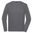 LEICHTER HERREN-STRICKPULLOVER JN1314 - GRAU MELIERT - PULLOVER OHNE VERSCHLUSS - KLEIDUNG