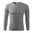 HERREN LANGARM T-SHIRT FIT-T LONG SLEEVE - DUNKELGRAU MELIERT - LANGARM-T-SHIRTS - KLEIDUNG