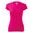 DAMEN T-SHIRT FANTASY - NEON ROSA - SPORT T-SHIRTS MIT KURZEN ÄRMELN - SPORT KLEIDUNG